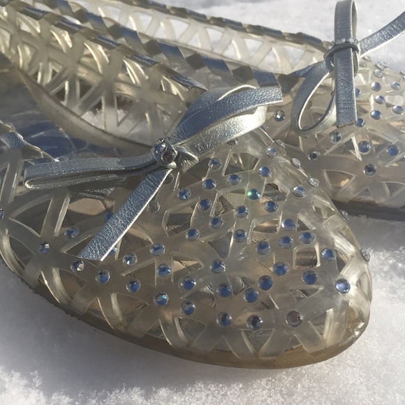 🔥Stuart Weitzman Swarovski Crystal Jellies - Picture 2 of 12
